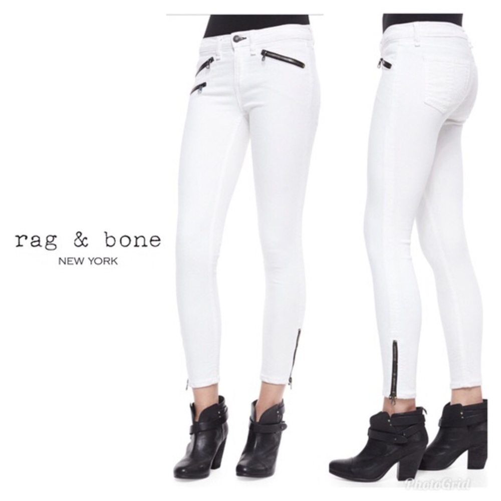 RAG & BONE | White Skinny “Legging” jeans